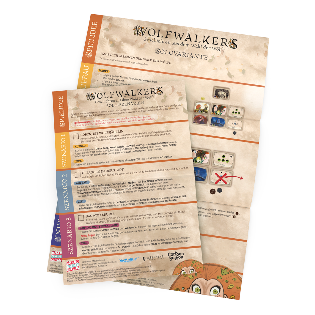 Wolfwalkers: Solovariante & Solo-Szenarien (Download)